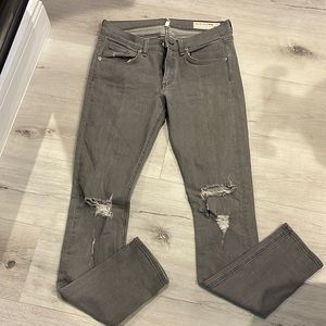 Rag & Bone Jeans Size 29 Grey